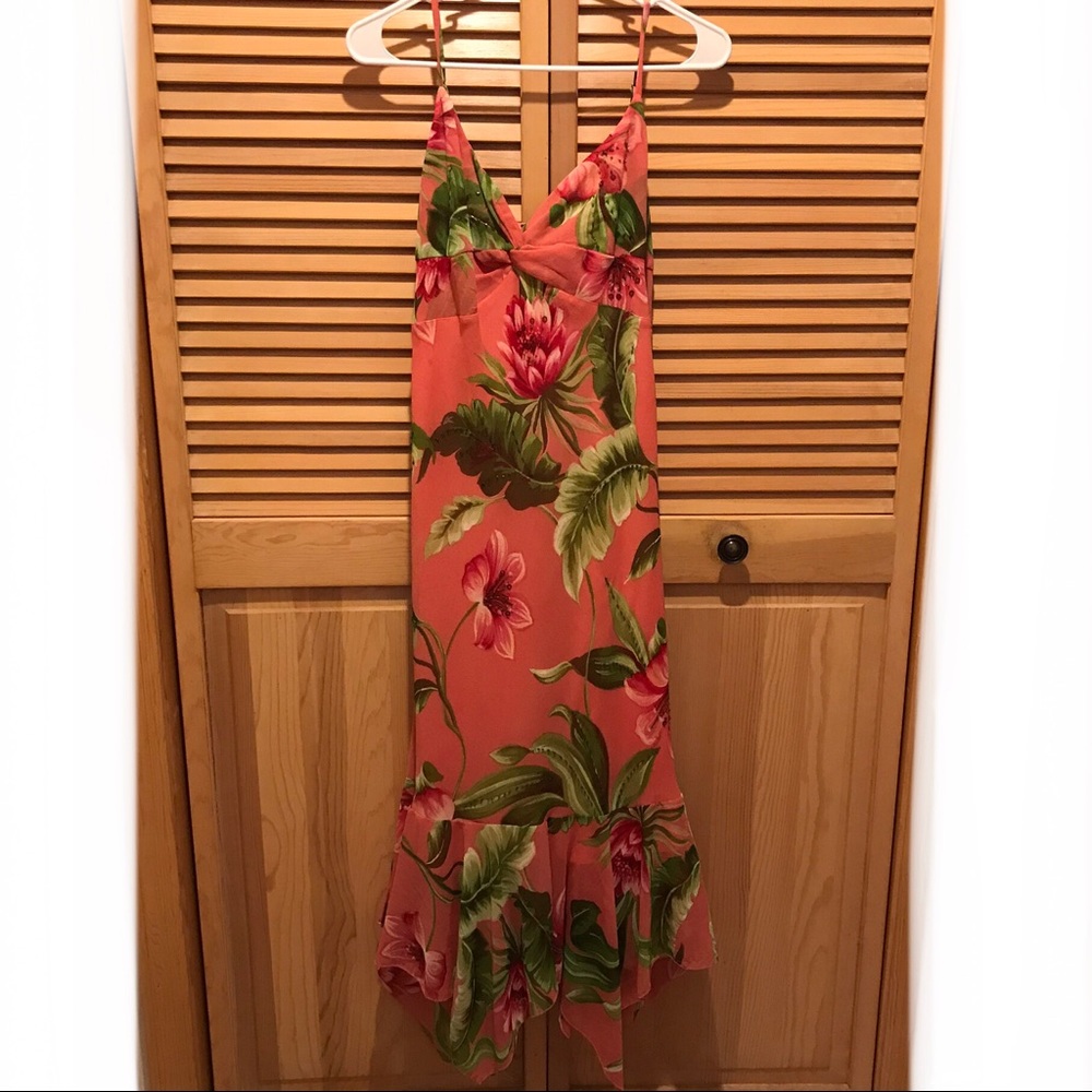 NEW Tropical Print Dress